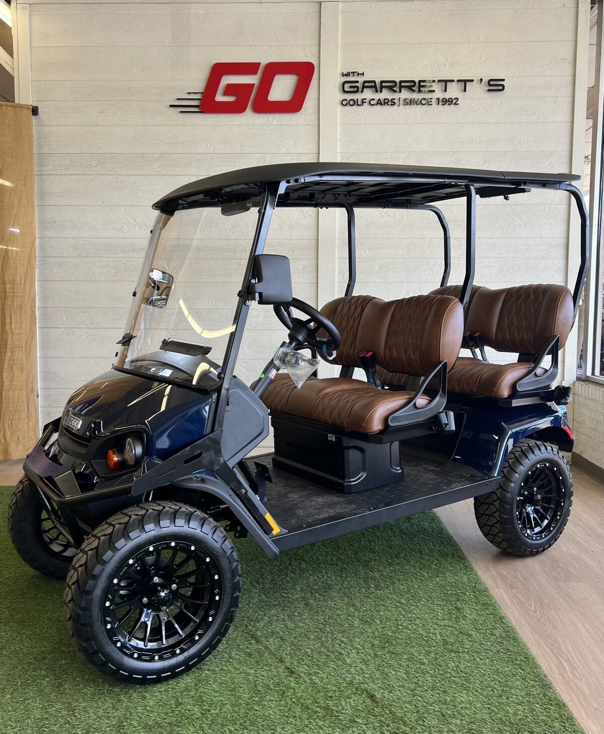 2025 EZGO Liberty LSV/Patriot Blue Go With Garrett's Golf Cars